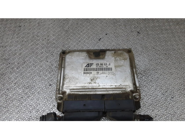 Блок управления двигателя 038906019LR, 0281011143   Ford Galaxy