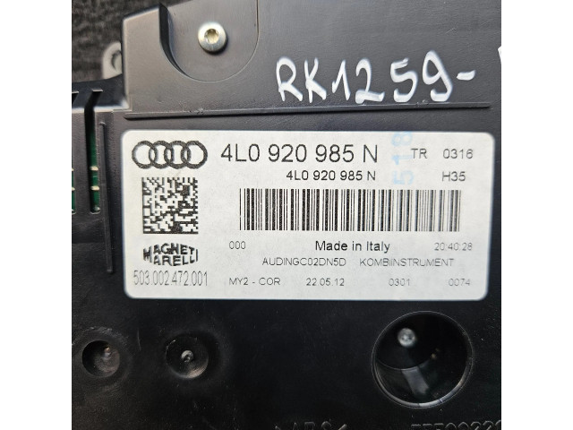 Панель приборов 4L0920985N, 503002472001   Audi Q7 4L       