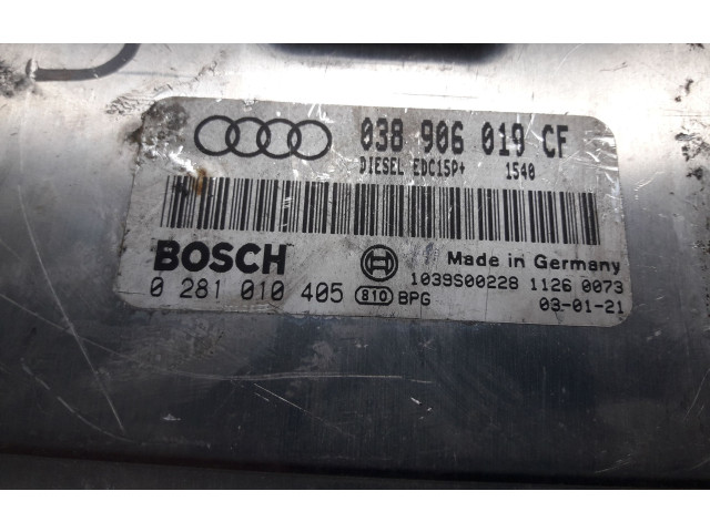 Řídící jednotka 0281010405   Audi A4 S4 B6 8E 8H 2002