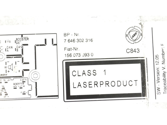 Čerpadlo oleje 7646302316, 1560730930   Alfa Romeo 159 1.9  939 A2.000