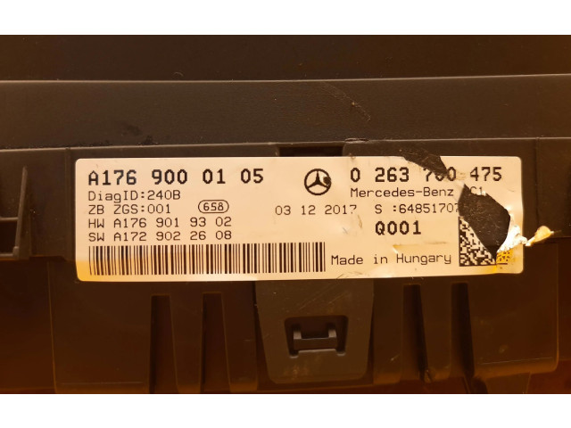 Přístrojová deska  Mercedes-Benz A W176 2012 A1769000105, A1769000105  
