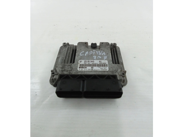Řídící jednotka 25181343   Chevrolet Captiva 2007