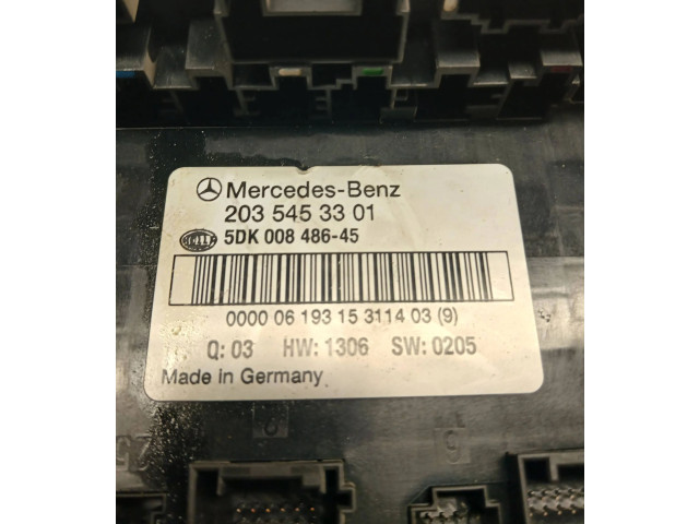   Pojistková skříňka 2035453301, 5DK00848645   Mercedes-Benz C W203 2001