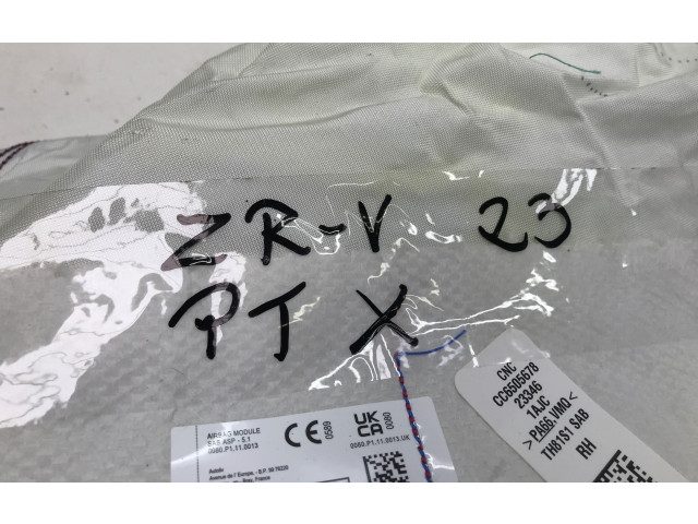Подушка безопасности в сиденье 0080P1110013, CC6505678   Honda ZR-V