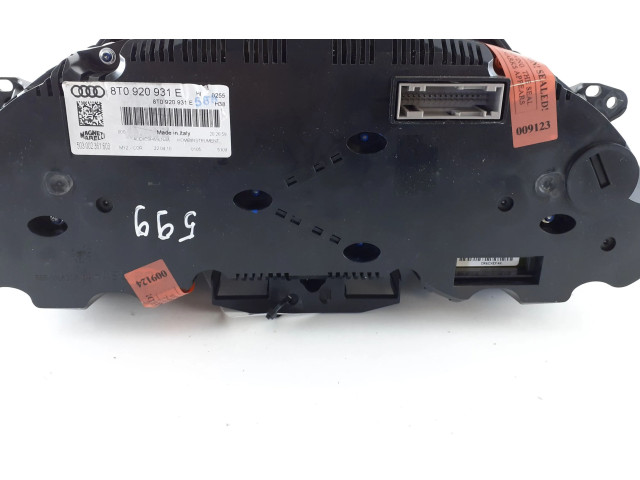 Přístrojová deska  Audi S5 2010 8T0920931E  