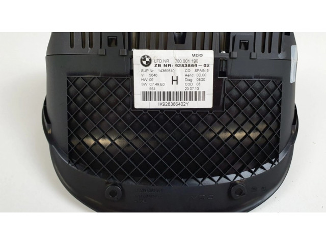 Панель приборов 9283864   BMW Z4 E89       