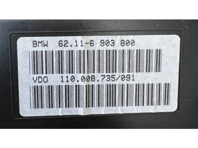 Přístrojová deska  BMW 5 E39 2000 62116903800, 6903800  