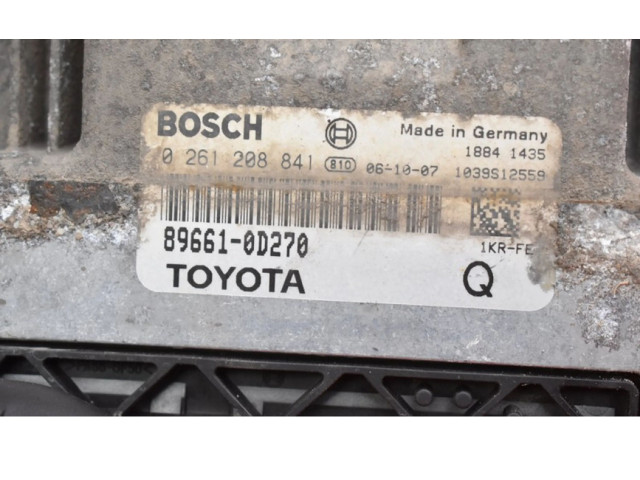 Řídící jednotka 89661-0D270, 89661-0D270   Toyota Yaris 2006