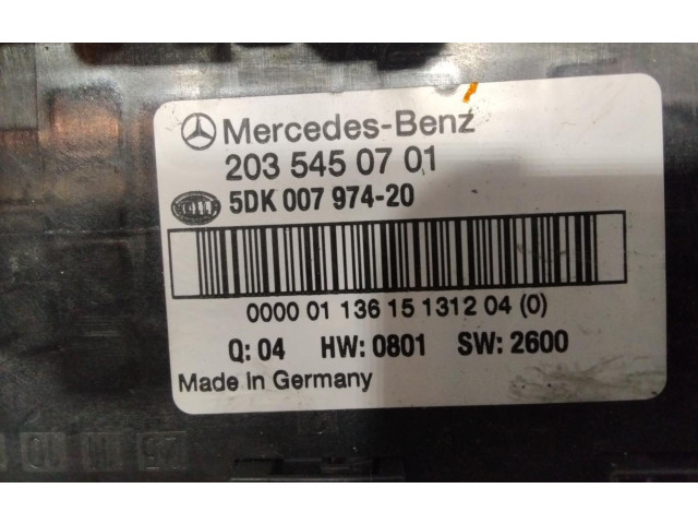 Pojistková skříňka  029545673203   Mercedes-Benz C W203 2000