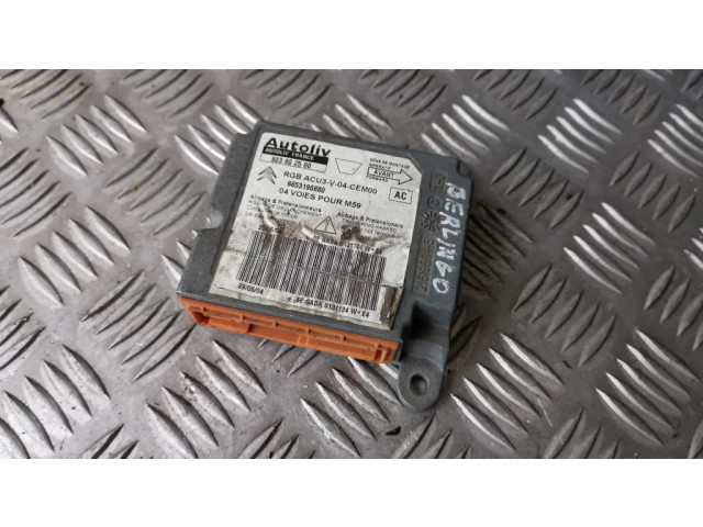 Блок подушек безопасности 9653190880, 603602500   Citroen Berlingo