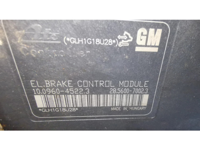 Jednotka ABS 13356788, 10096045223   Chevrolet Cruze 2012