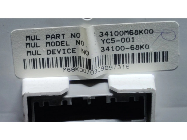 Панель приборов 34100M68K00   Suzuki Alto       