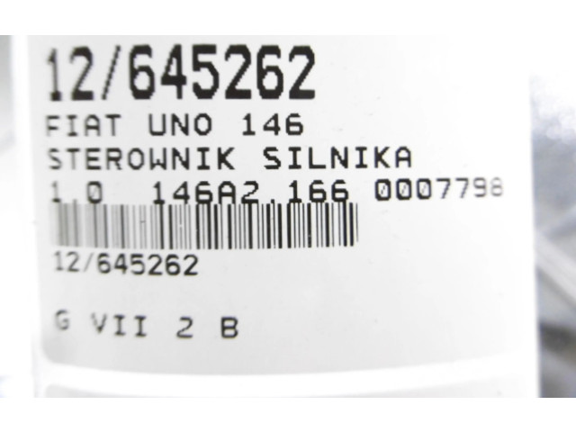 Řídící jednotka 00077985120, 00077985120   Fiat Uno 1992
