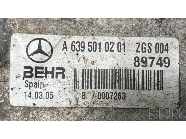 Интеркулер  A6395010201, ZGS00489749   Mercedes-Benz Vito Viano W639 2.1