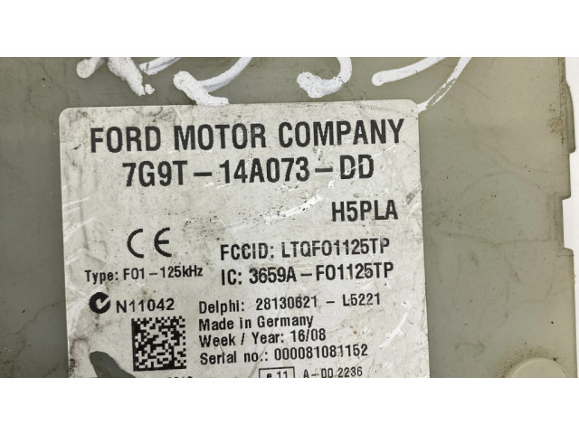 Блок предохранителей  7G9T14A073DD, 0437   Ford Mondeo MK IV    