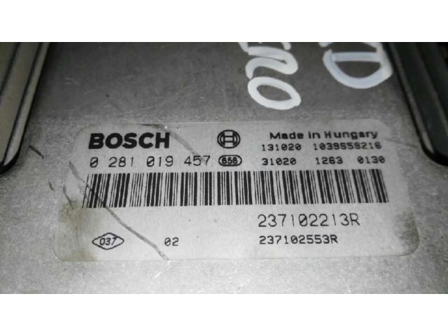 Řídící jednotka 0281019457   Dacia Logan II 2013