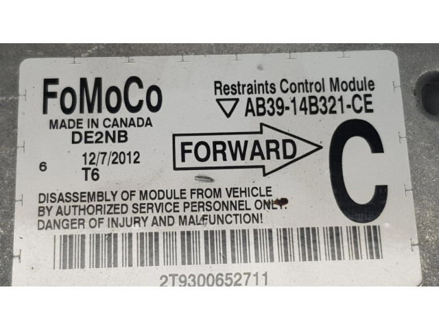 Блок подушек безопасности 2334152, AB3914B321CE   Ford Ranger