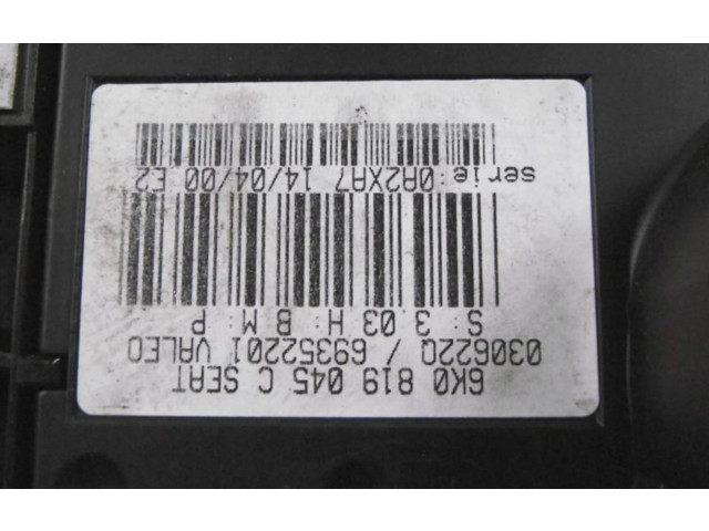 Блок управления климат-контролем 6K0819045C, 6K0819045C   Seat Cordoba (6K)