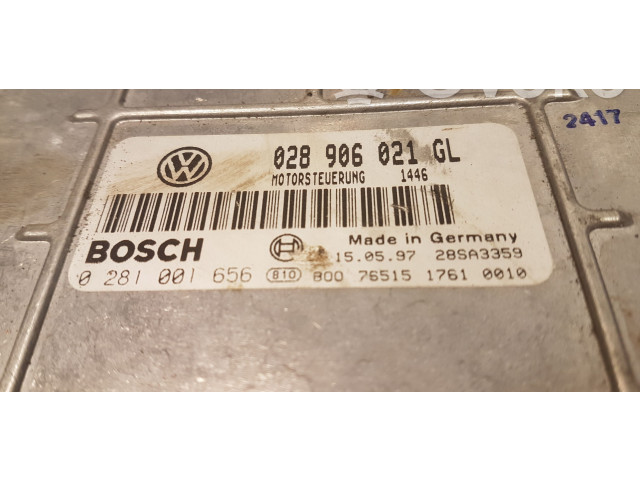 Řídící jednotka 028906021GL, 0281001656   Volkswagen PASSAT B5 1998