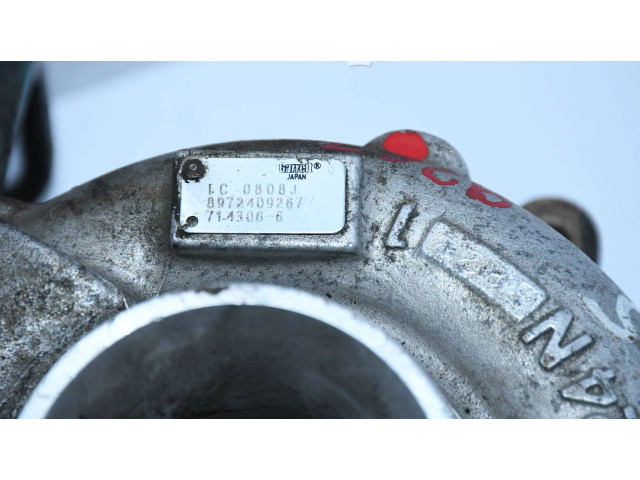  Турбина Renault Vel Satis  8972409267         