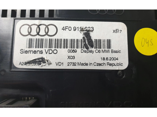 Дисплей    4F0919603   Audi Q5 SQ5