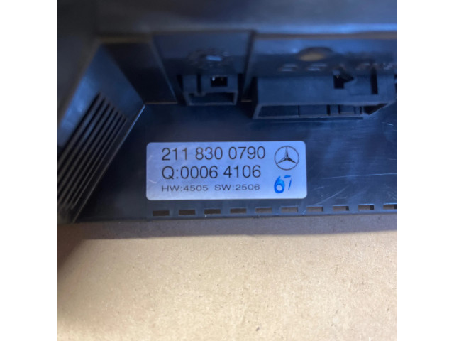 Блок управления климат-контролем 2118300790, 00064106   Mercedes-Benz E W211