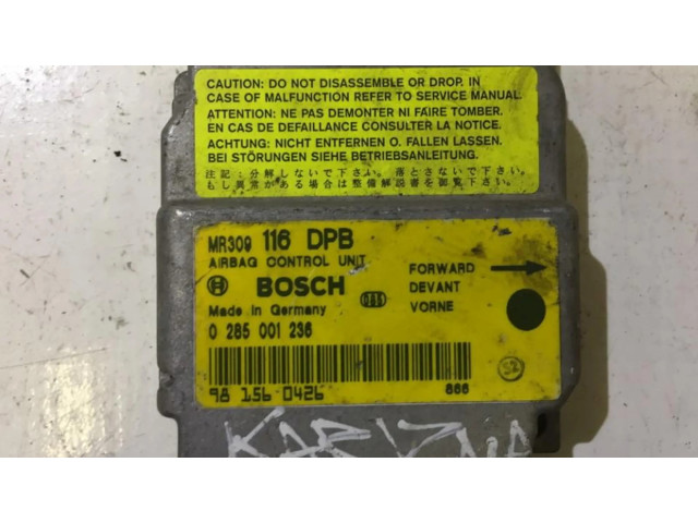 Блок подушек безопасности 0285001236, MR309116DPB   Mitsubishi Carisma