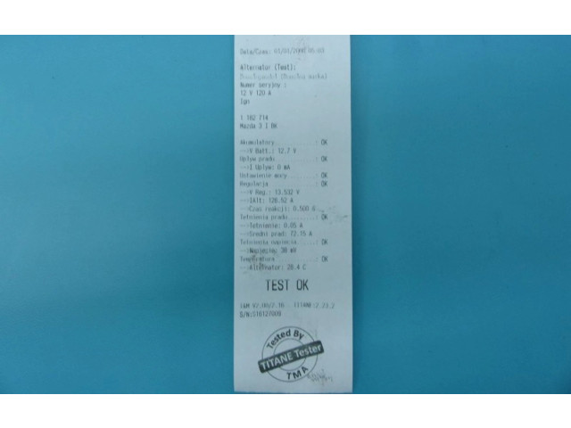 Генератор IMPRK1182714   Mazda 3 I      