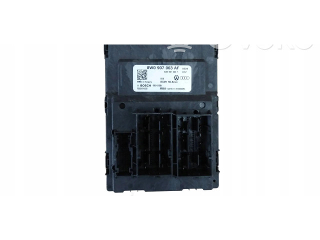 Блок комфорта 8W0907063AF   Audi A4 S4 B9 8W   