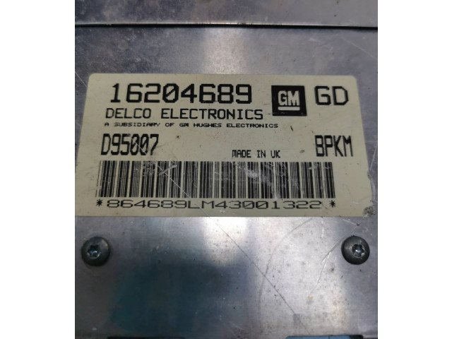 Řídící jednotka 16204689, D95007   Opel Corsa B 1999