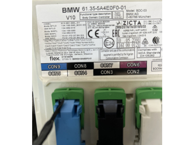 Блок комфорта 5A4E0F0, 5A4E0F001   BMW iX3 G08   