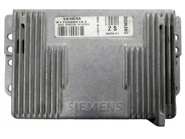Řídící jednotka 96259124, K115000010E   Daewoo Matiz 2000