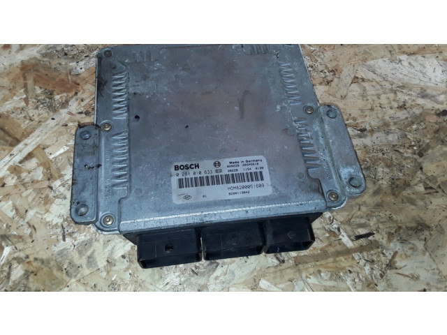 Řídící jednotka 0281010633, 8200051609   Renault Trafic II (X83) 2006