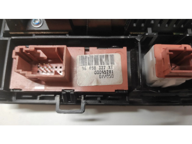 Блок управления климат-контролем 96573328, 96498322   Citroen C6