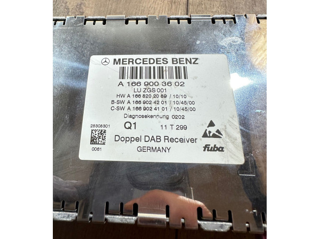 Antenos valdymo blokas A1669003602, A1669024201   Mercedes-Benz C W204      