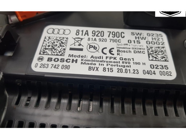 Панель приборов 81A920790C, 81A920790C   Audi Q2 -       