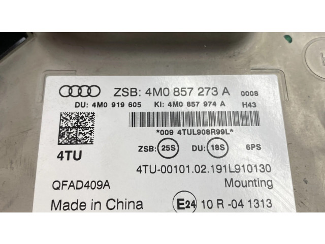 Дисплей    4M0857273A   Audi Q7 4M