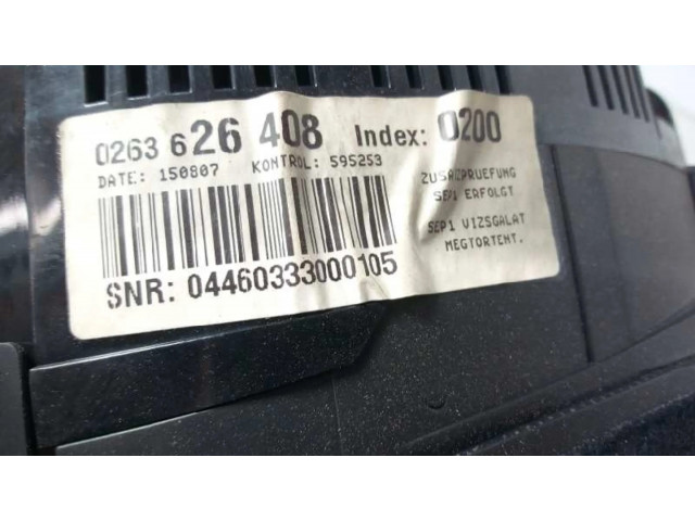 Панель приборов 0263626408, 8E0920901H   Audi A4 Allroad       