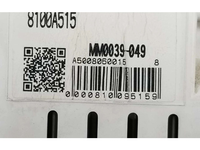 Přístrojová deska  Mitsubishi L200 2008 8100A515, 8100A515  