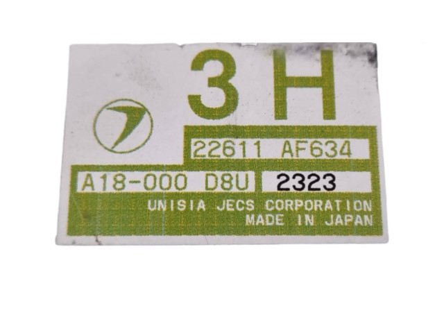Řídící jednotka 22611AF634, 2323   Subaru Impreza II 2002