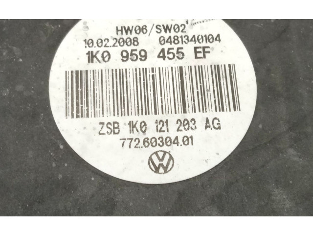 Вентилятор радиатора     1K0959455EF, 1K0121203AG    Seat Leon (1P) 