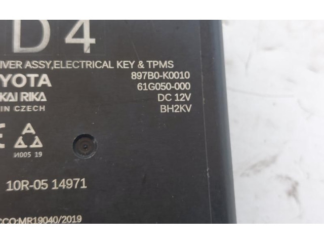 Řídící jednotka 897B0K0010, 897B0K0010   Toyota Yaris 2020
