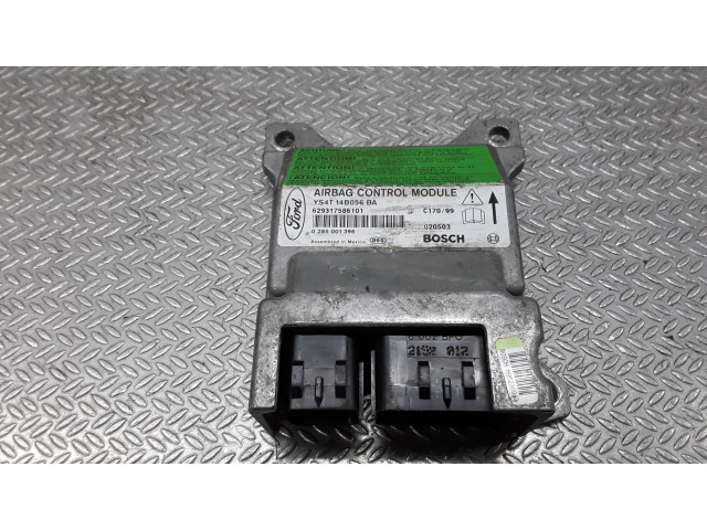 Блок подушек безопасности YS4T14B056BA, 0285001396   Ford Focus