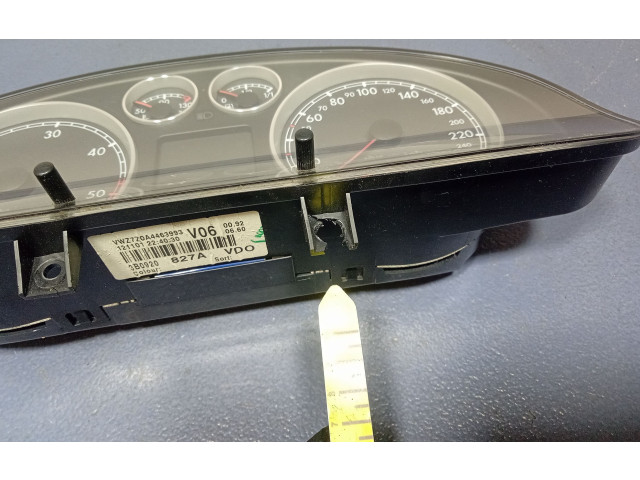 Панель приборов 3B0920827A, 3B0920827A   Volkswagen PASSAT B5.5       