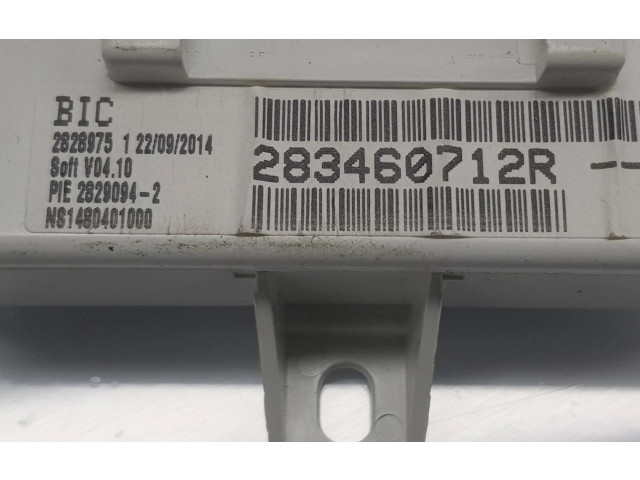 Блок управления 283460712R   Smart ForFour II W453