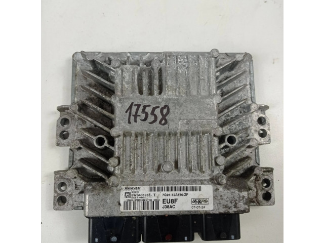 Řídící jednotka 5WS40593E-T, 7G91-12A650-ZF   Ford S-MAX 2015