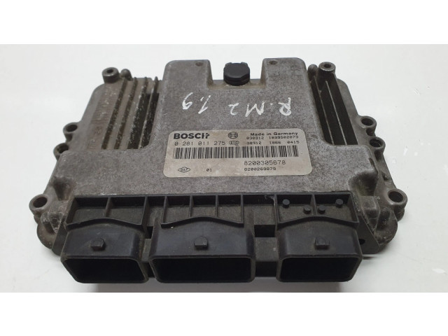 Řídící jednotka 0281011275, 8200305678   Renault Scenic II -  Grand scenic II 2005
