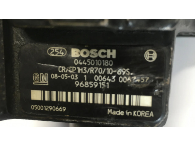 Vstřikovací čerpadlo 0445010180, 96859151   Chevrolet Captiva  pro naftový motor 2.0  