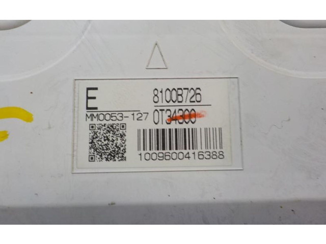 Přístrojová deska  Mitsubishi ASX 2011 8100B726  