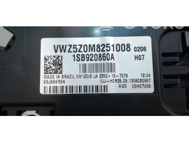 Панель приборов 1SB920860A   Volkswagen Up       
